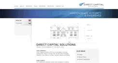 Desktop Screenshot of direct-capital-solutions.com